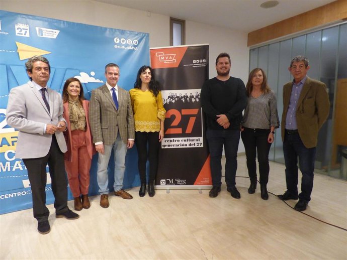 Fallo del XXII premio Internacional de Poesía Generación del 27 de la Diputación de Málaga, que ha recaído en Antonio Lucas por su poemario 'Los Desnudos'