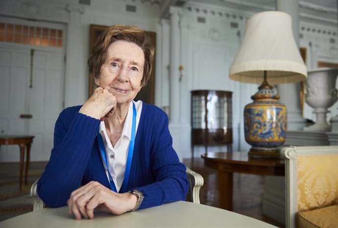 La científica española Margarita Salas en la UIMP (fecha de la imagen 15/07/2019). Salas ha muerto hoy en Madrid (España) a los  80 años. a 7 de noviembre de 2019.