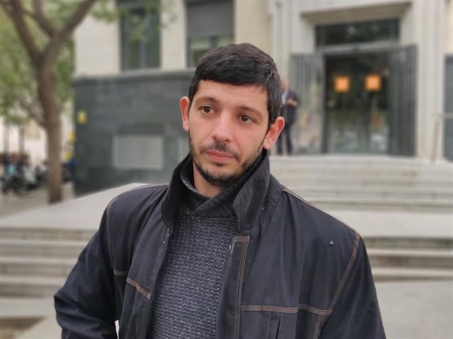 El abogado y portavoz de Alerta Solidària, Xavi Pellicer.