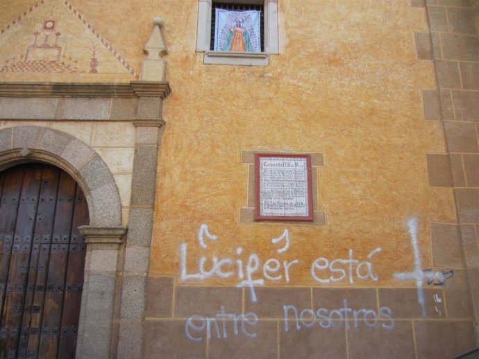 Pintadas en el convento de Santa Clara de Montijo