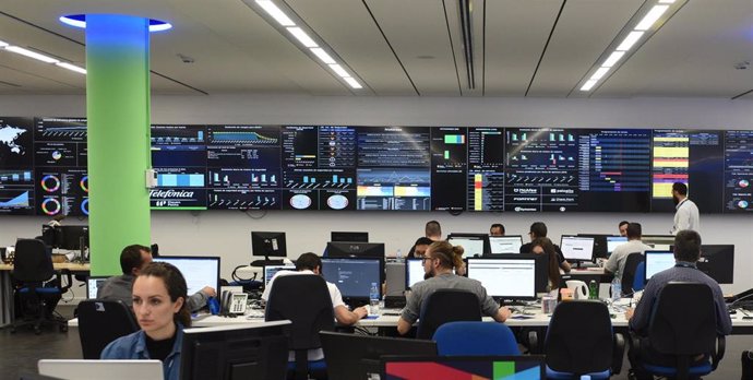 Centro de Operaciones Digitales (DOC) de Telefónica en Madrid