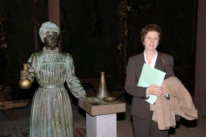 Margarita Salas, en el Parque de las Ciencias, en imagen de archivo