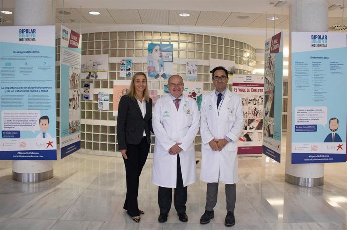 La exposición #BipolarNoEsBroma llega al Virgen del Rocío para frenar la banalización de esta enfermedad