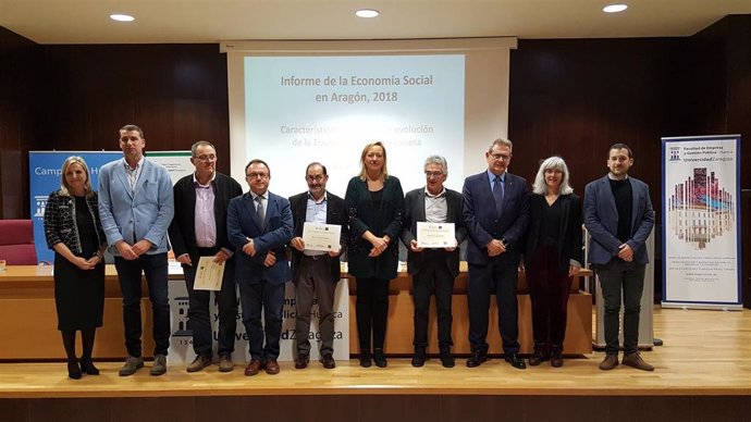 Presentación del informe de la Cátedra Cooperativas y Economía Social en Huesca.