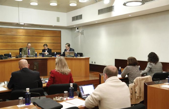 Comisión de Agricultura de las Cortes encargada de la ponencia del Estatuto de las Mujeres Rurales de C-LM.