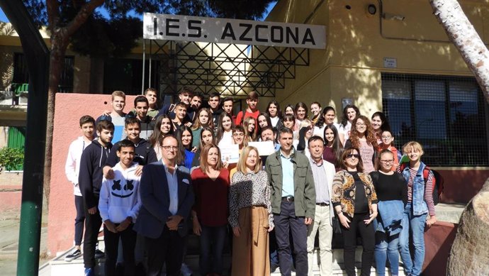 Alumnado del IES Azcona