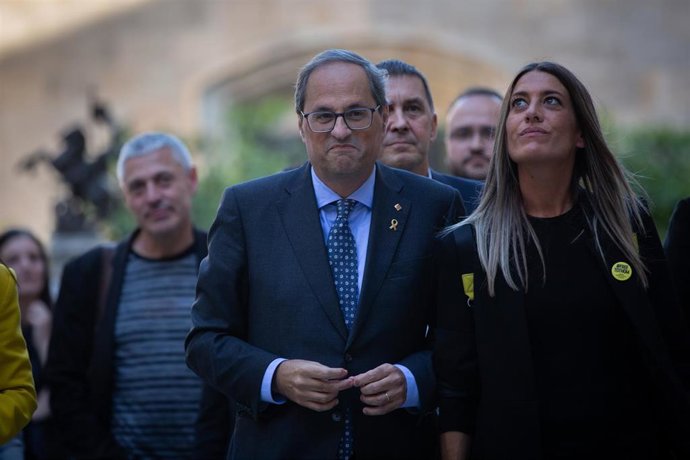 El presidente de la Generalitat, Quim Torra