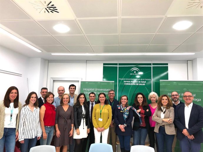 Jornada para debatir  nuevos modelos  de gestión pública organiazada por el Hospiral Clínico de Málaga