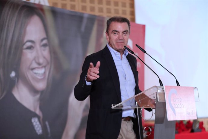 El secretario general del PSOE madrileño, José Manuel Franco, durante la entrega de premios Carme Chacón en Madrid a 4 de octubre de 2019