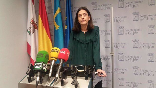    La concejala de Foro del Ayuntamiento de Gijón,. Ana Braña.