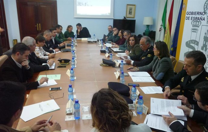 Reunión de coordinación para la campaña de recogida de aceituna