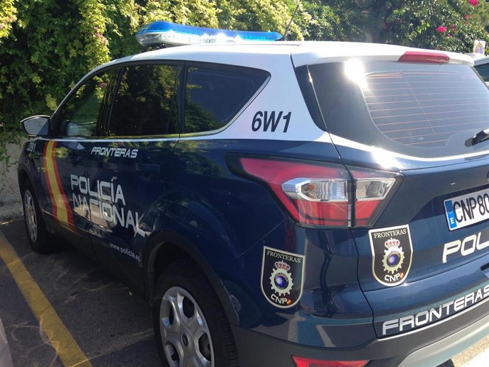 Coche patrulla de la Policía Nacional