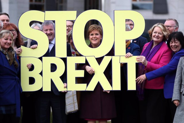 Campaña del Partido Nacional Escocés (SNP) contra el Brexit