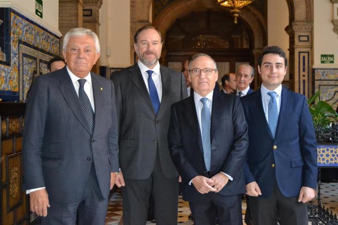 El presidente de Ebro Foods, Antonio Hernández Callejas, acude a un foro agroalimentario en Sevilla.