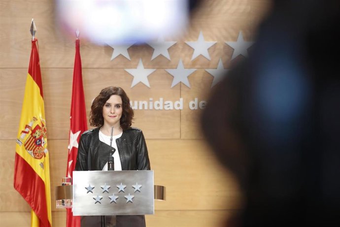 Imagen de recurso de la presidenta de la Comunidad de Madrid, Isabel Díaz Ayuso.