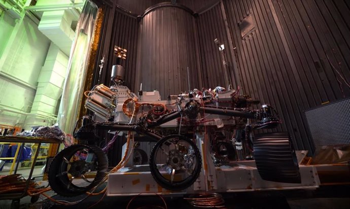 El rover Mars 2020, a prueba en condiciones del Planeta Rojo