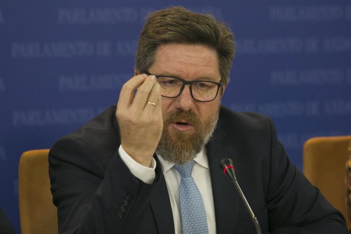 El representante del PSOE-A en la comisión de investigación sobre la Faffe, Rodrigo Sánchez Haro, en una foto de archivo