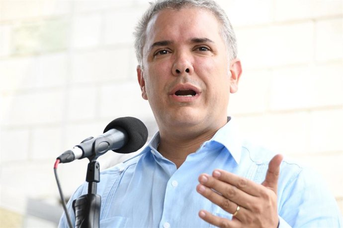 Presidente de Colombia, Iván Duque (imagen de archivo)