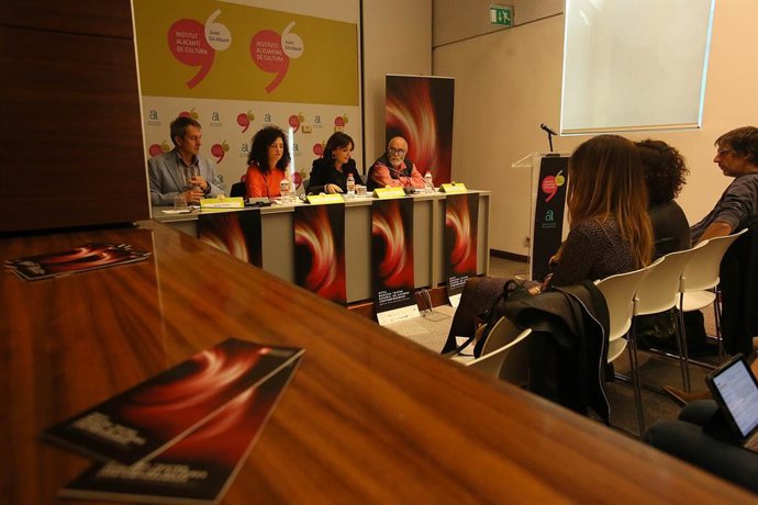 Presentación de la Muestra de Teatro Español de Autores Contemporáneos.