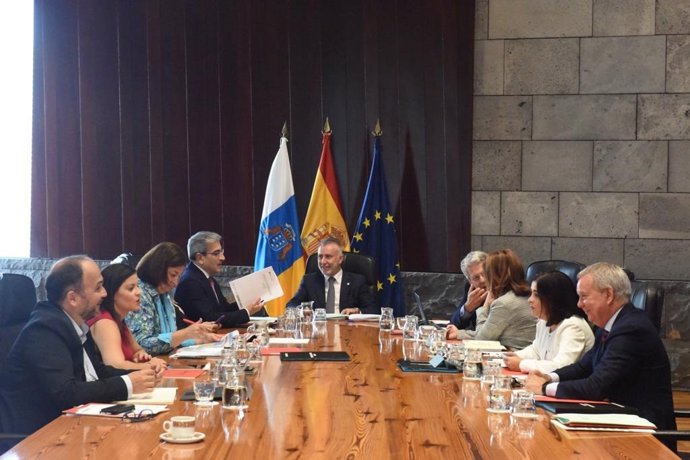 Reunión del Consejo de Gobierno de Canarias