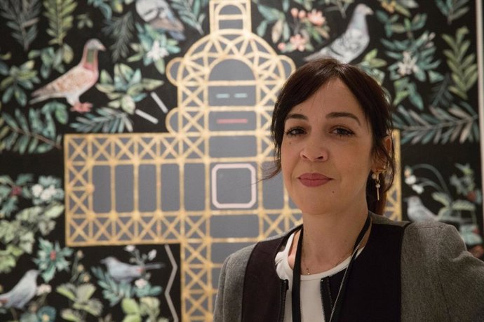 La artista Mariajosé Gallardo.