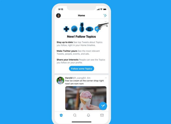 Ttwitter introduce los Temas