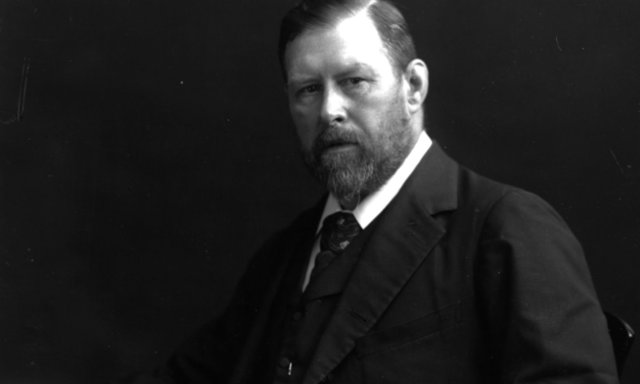 Retrato de Bram Stoker