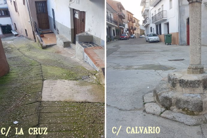 Obras de mejora de calles en Guadalupe
