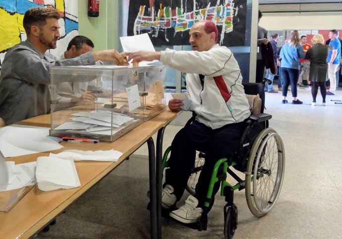 Tomás es una persona con discapacidad intelectual que votó por primera vez el pasado 28A