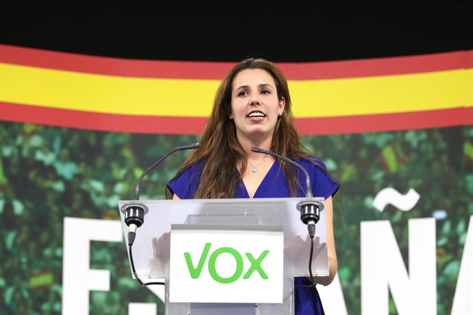 La candidata de Vox al Congreso por Almería, Rocío de Meer