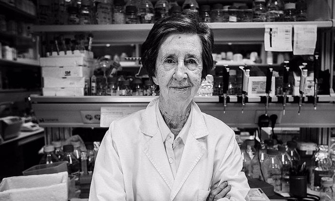 La científica Margarita Salas en una foto de archivo (fecha imagen: 9/11/2018). Salas ha muerto hoy en Madrid (España) a los  80 años. a 7 de noviembre de 2019.