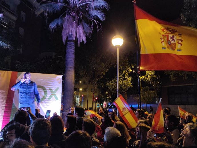 El cabeza de lista de Vox al Congreso por Barcelona, Ignacio Garriga
