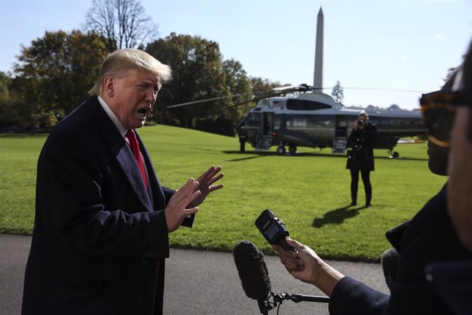 El presidente de Estados Unidos, Donald Trump. 