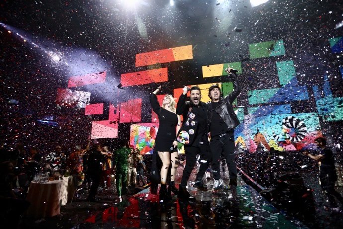 Final de la gala de premios de LOS40 Music Awards
