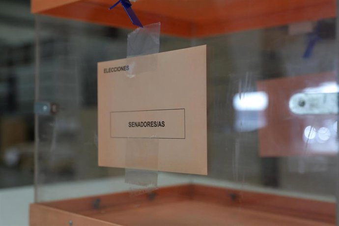 Urna de los senadores para estas elecciones del 10N