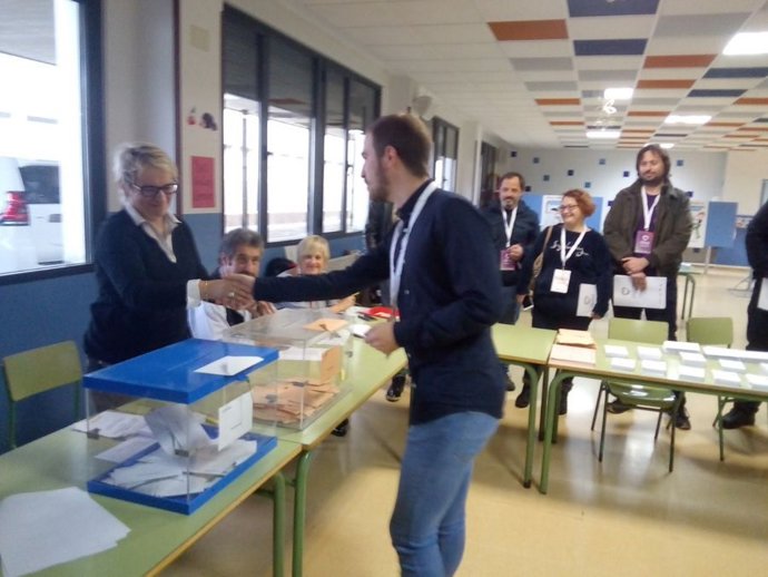 El candidato al Congreso por Unidas Podemos, Luis del Piñal