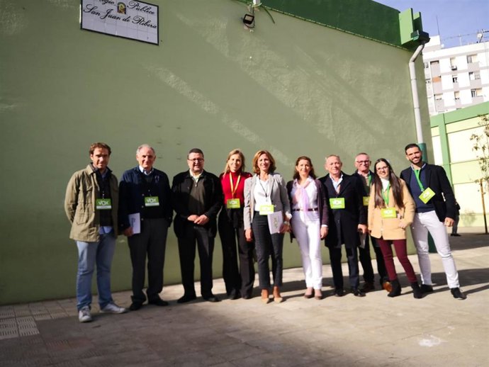 Miembros de Vox Sevilla.