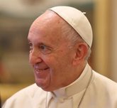 Foto: Papa Francisco.- El Papa pide una "paz duradera" para Sudán del Sur