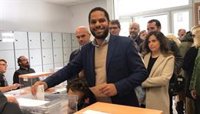 Garriga (Vox) vota "per Espanya" i convençut que marcaran un abans i un després