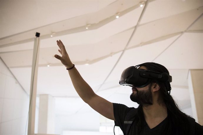 Realidad virtual en la exposción 'Galicia, un relato no mundo'