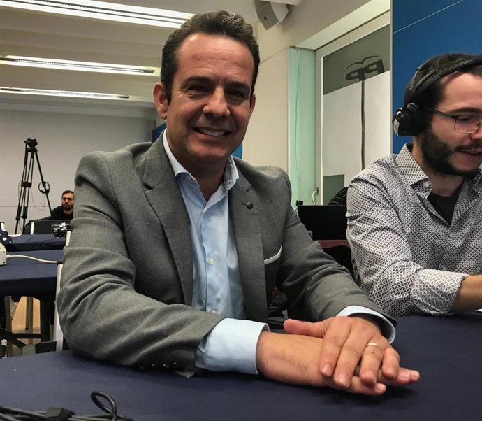 El Secretario General Del PP En Baleares Y Diputado En El Parlament, Antoni Fuster, En La Sede Del PP En Baleares