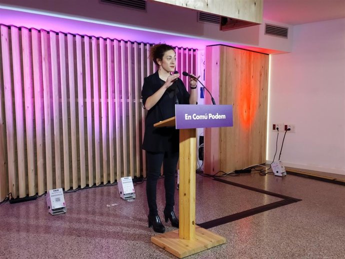 La número 2 de ECP por Barcelona al Congreso, Aina Vidal