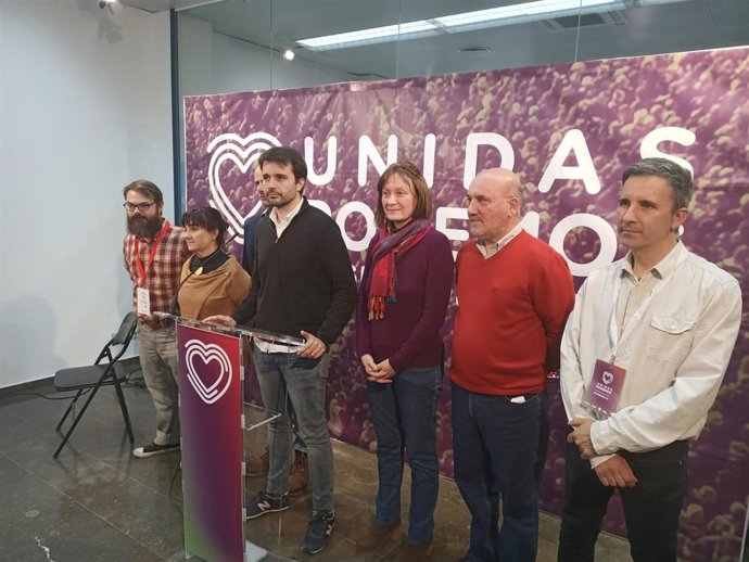 Rueda de prensa de Unidas Podemos tras el resultado de las elecciones generales del 10N
