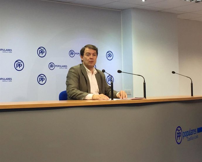 El presidente del PP de Castilla y León, Alfonso Fernández Mañueco.