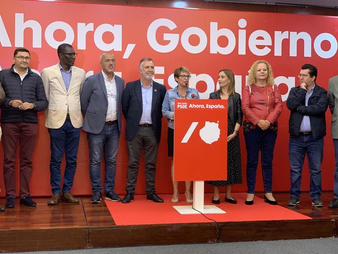 Elena Máñez valorando los resultados electorales