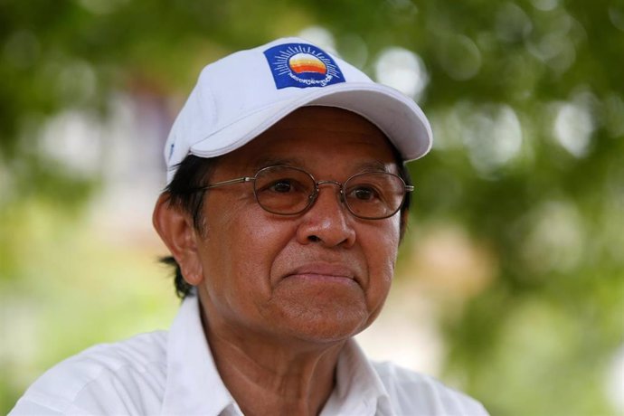El líder opositor camboyano Kem Sokha.
