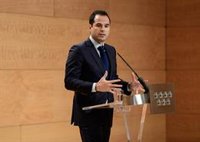 Aguado apuesta por trabajar desde Ciudadanos "unidos" para "reconstruir un centro político fuerte"