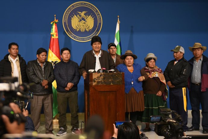 Bolivia.- La Asamblea Legislativa de Bolivia, llamada a resolver la acefalia tra