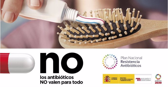 Campaña del Ministerio de Sanidad para luchar contra el uso excesivo de antibióticos