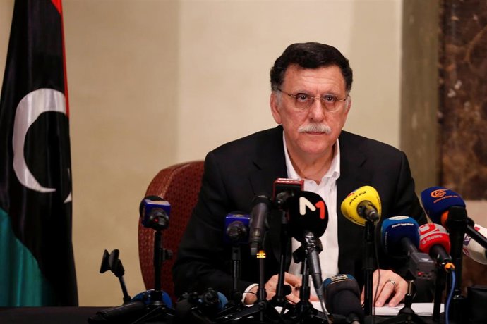 El primer ministro libio, Fayez al Serraj